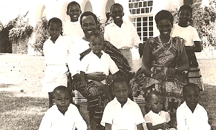 1961 Nyerere and His Family after independence