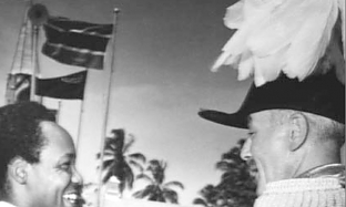 Celebrating Independence Day in 1961
