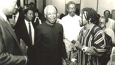 Nyerere in Rio De Janeiro 1991