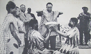 Nyerere in Tanganyika and Zanzibar Union 1964