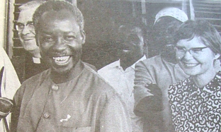 Nyerere with Joan Wicken