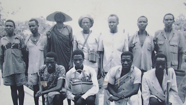 Nyerere on Arusha declaration with youth from Mbulu in 1967